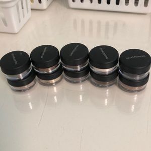 Set of 10 bare minerals eyeshadows